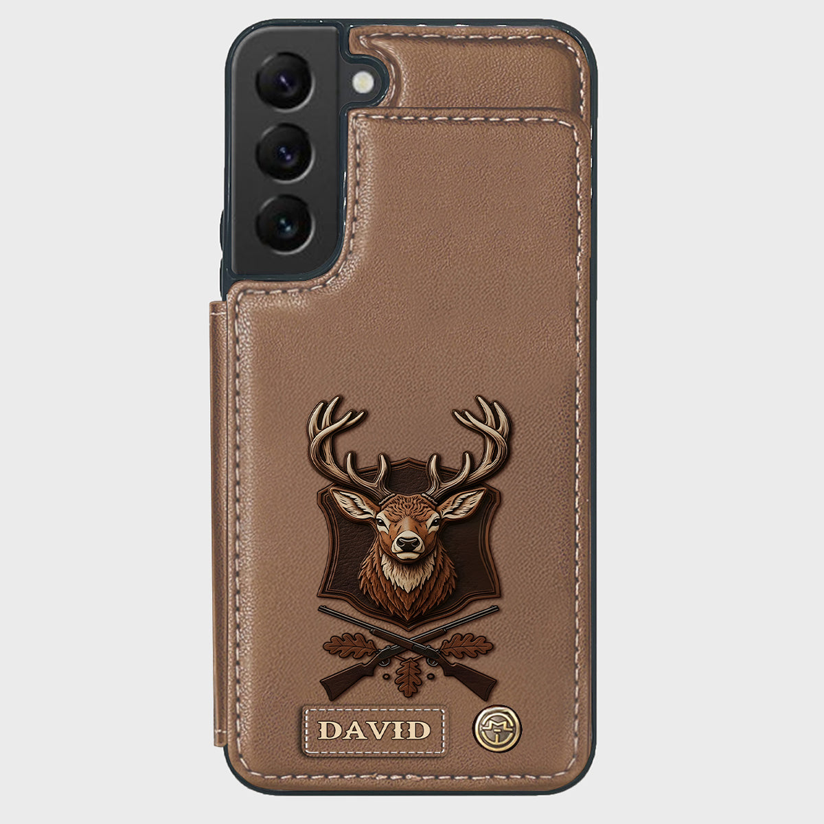 Passionné de chasse - Étui portefeuille personnalisé pour téléphone sur le thème de la chasse