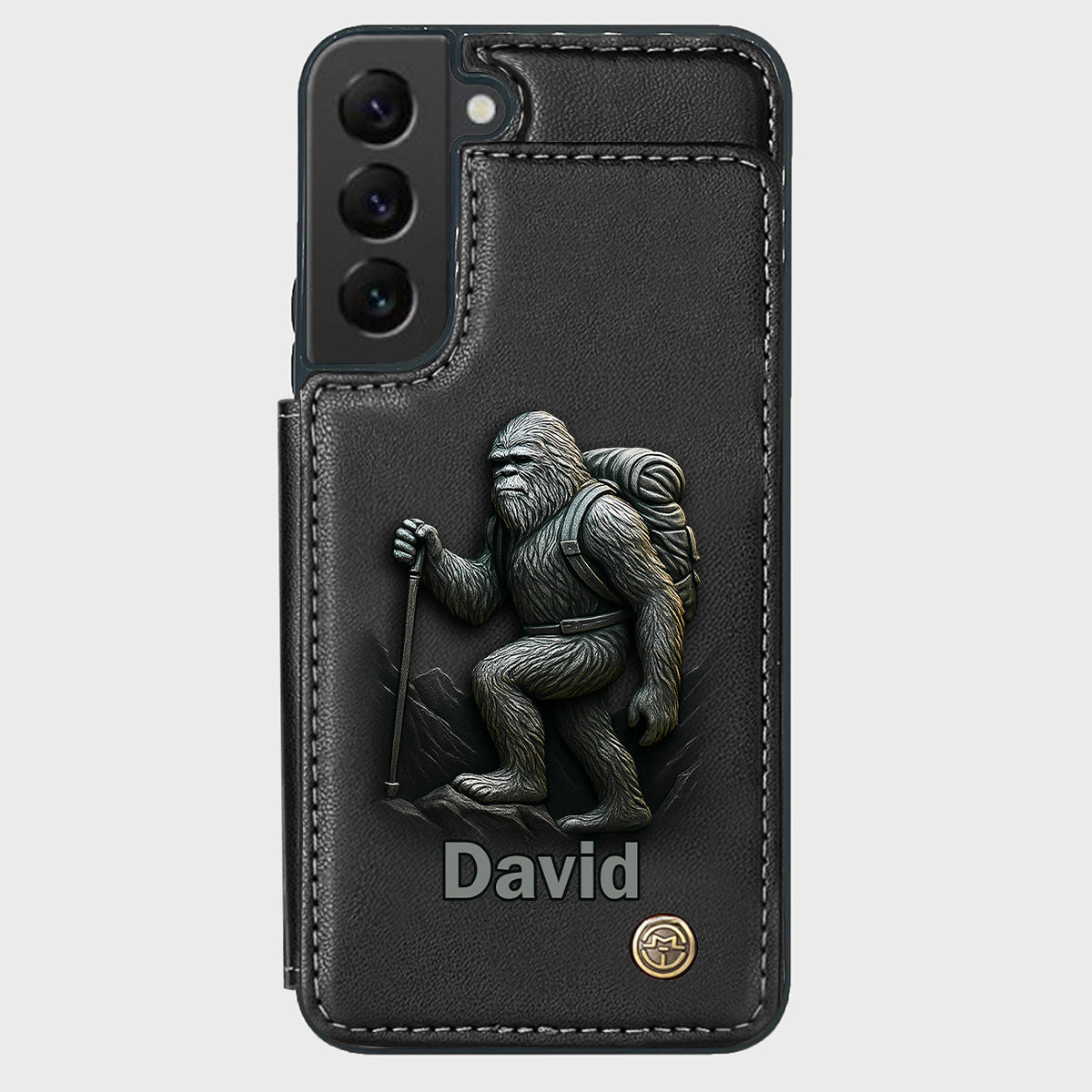 Sasquatch - Personalized Hiking Wallet Phone Case