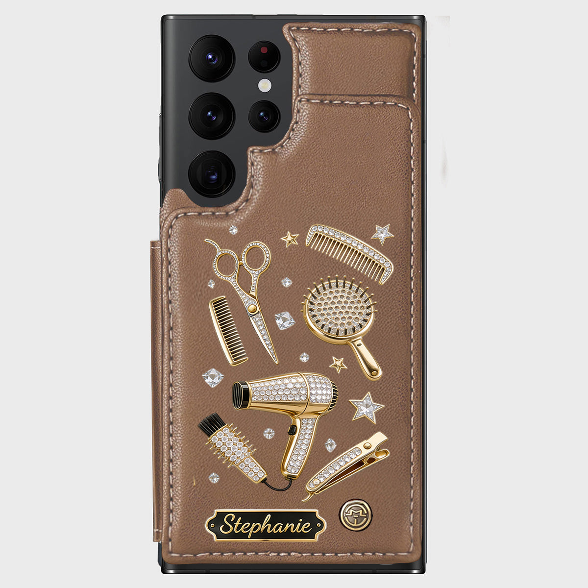 Ciseaux de Coiffeur Décor Salon - Étui de Téléphone Personnalisé