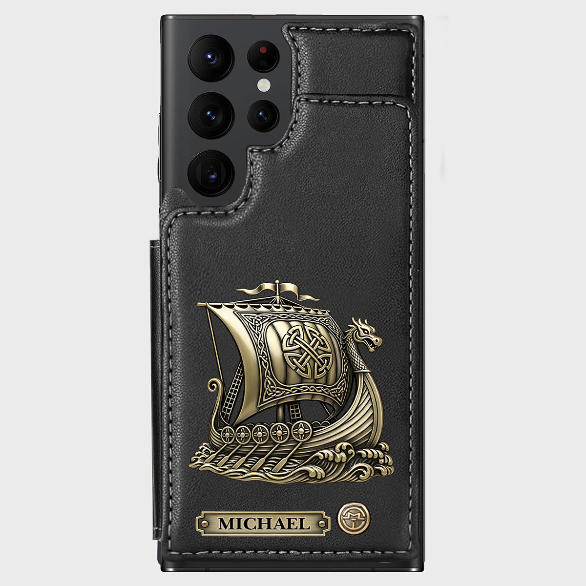 Je suis un Viking - Étui portefeuille de téléphone Viking personnalisé
