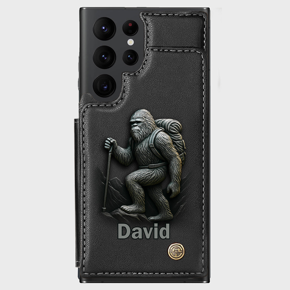 Sasquatch - Personalized Hiking Wallet Phone Case