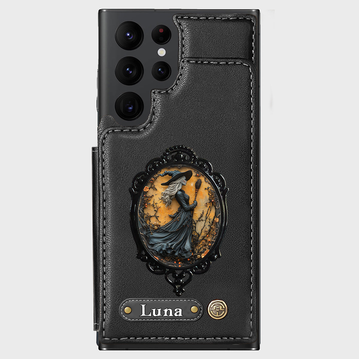 Beautiful Witches - Personalized Witch Wallet Phone Case