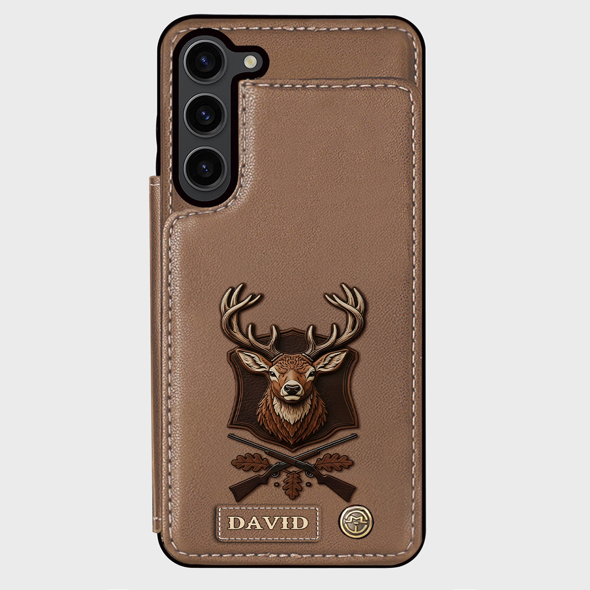 Passionné de chasse - Étui portefeuille personnalisé pour téléphone sur le thème de la chasse