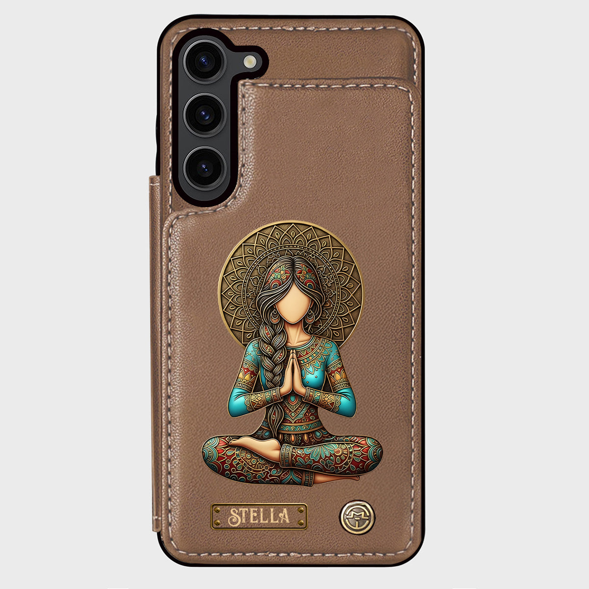 Lose Your Mind Find Your Soul - Personalized Yoga Wallet Phone Case
