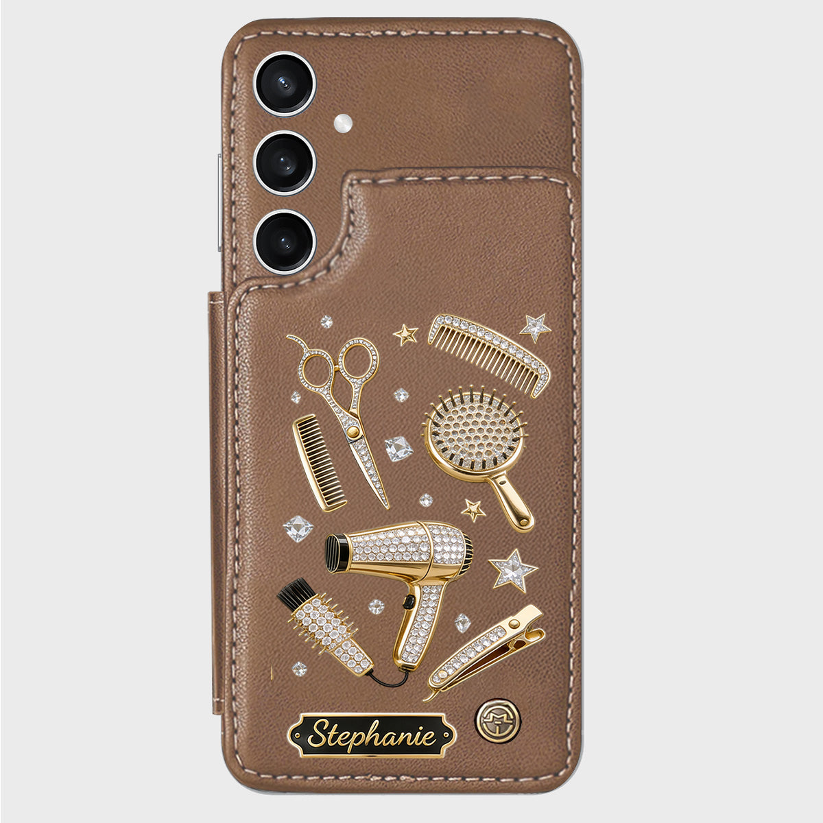 Ciseaux de Coiffeur Décor Salon - Étui de Téléphone Personnalisé