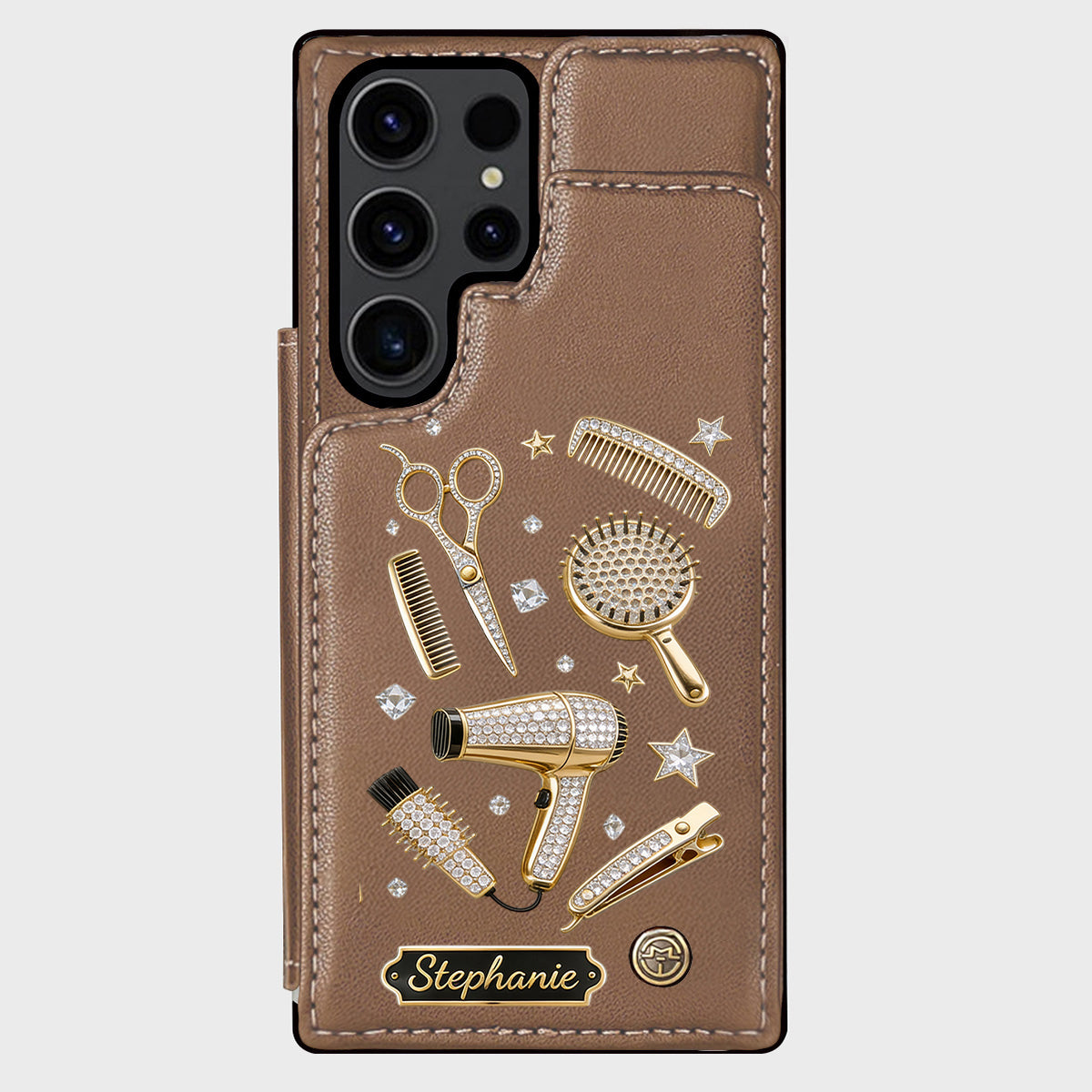Ciseaux de Coiffeur Décor Salon - Étui de Téléphone Personnalisé