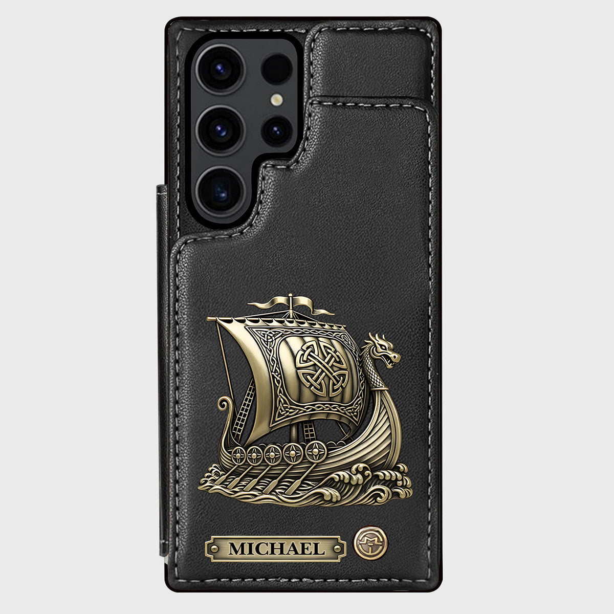 Je suis un Viking - Étui portefeuille de téléphone Viking personnalisé