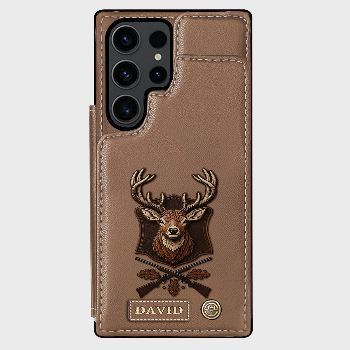 Passionné de chasse - Étui portefeuille personnalisé pour téléphone sur le thème de la chasse