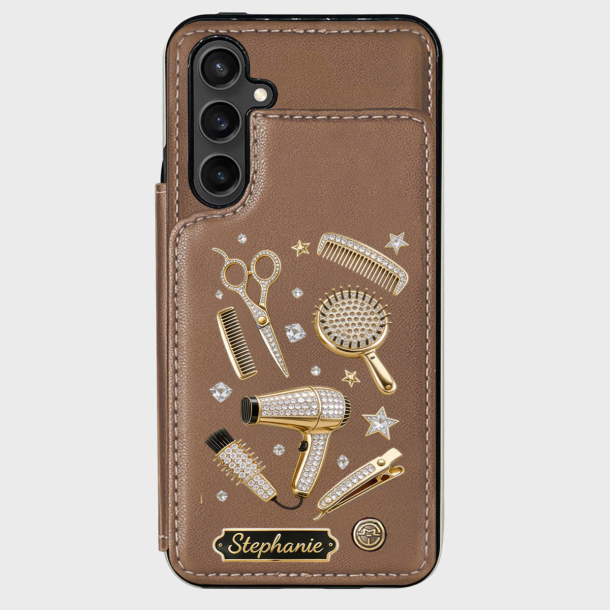 Ciseaux de Coiffeur Décor Salon - Étui de Téléphone Personnalisé