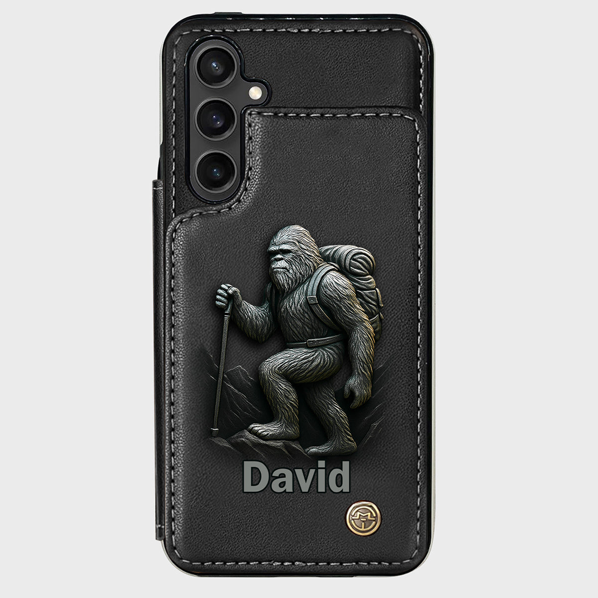 Sasquatch - Personalized Hiking Wallet Phone Case