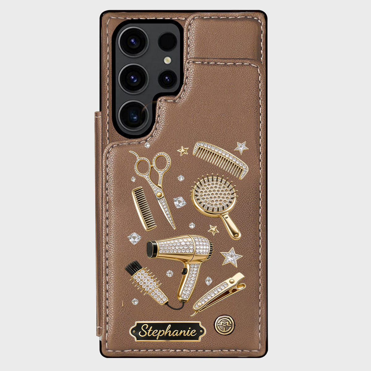 Ciseaux de Coiffeur Décor Salon - Étui de Téléphone Personnalisé