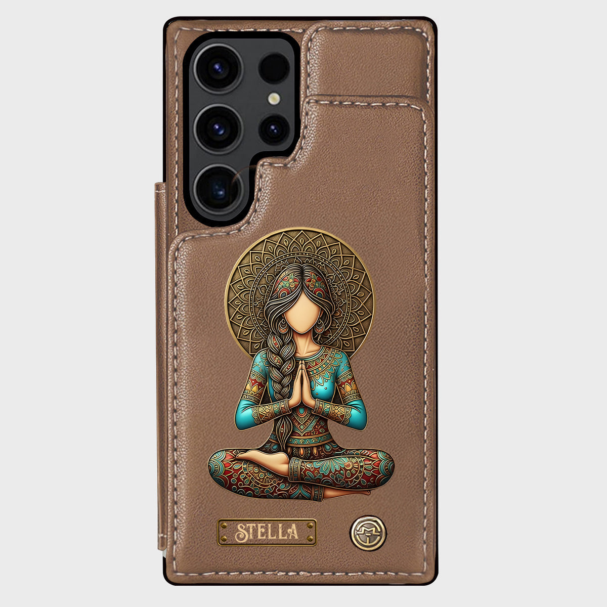 Lose Your Mind Find Your Soul - Personalized Yoga Wallet Phone Case