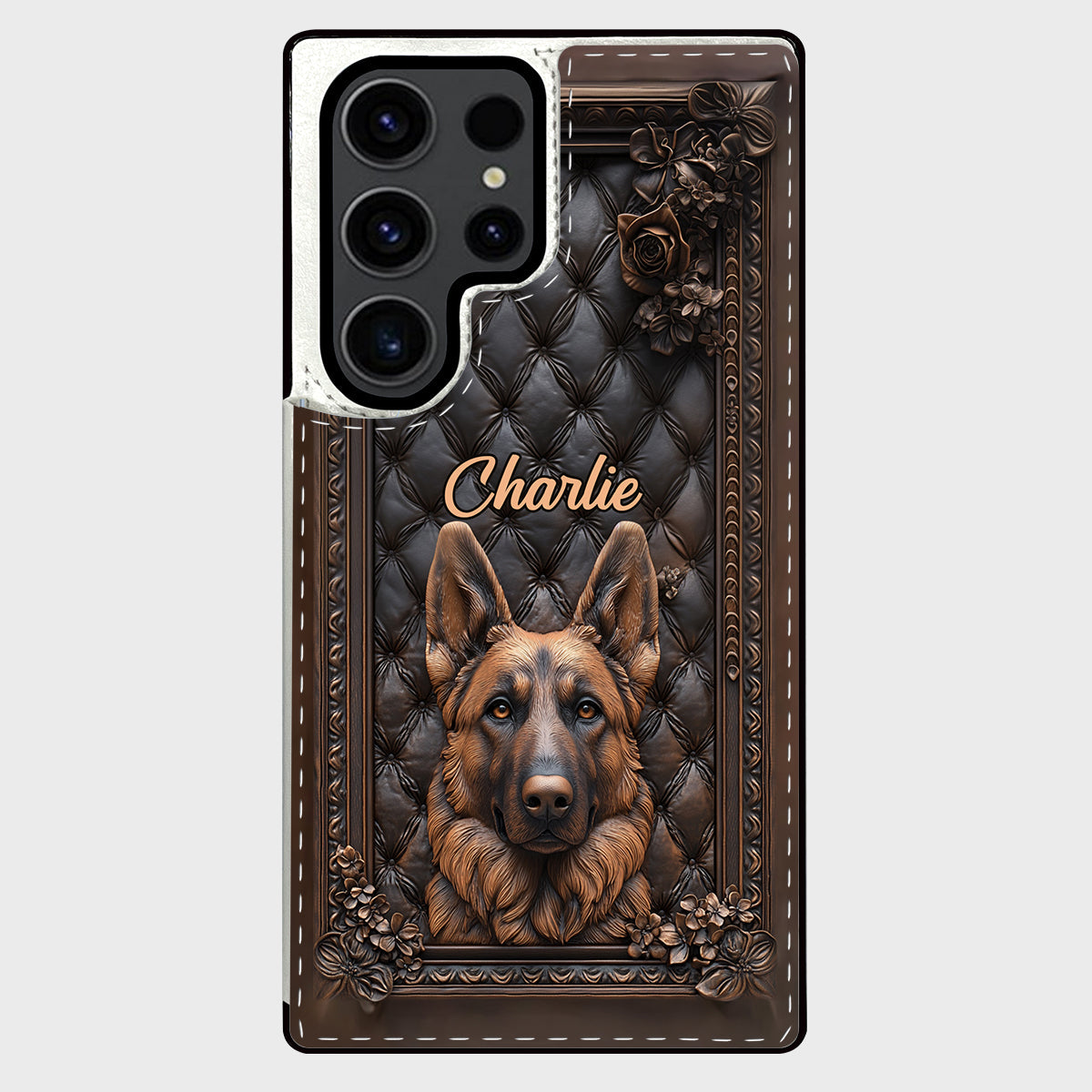 German Shepherd Lover - Personalized Dog Foldable Wallet Phone Case