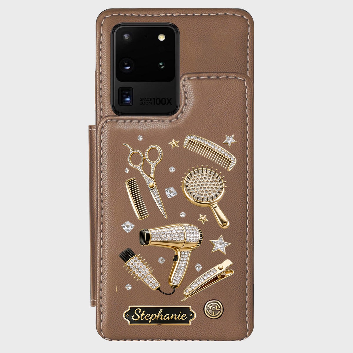 Ciseaux de Coiffeur Décor Salon - Étui de Téléphone Personnalisé