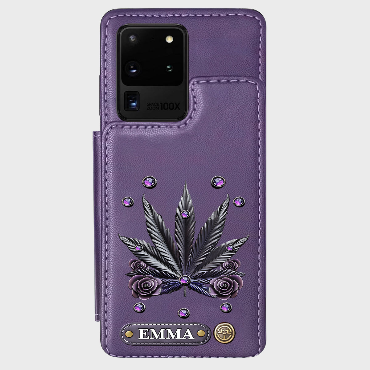 Beautiful Marijuanas - Personalized Weed Wallet Phone Case