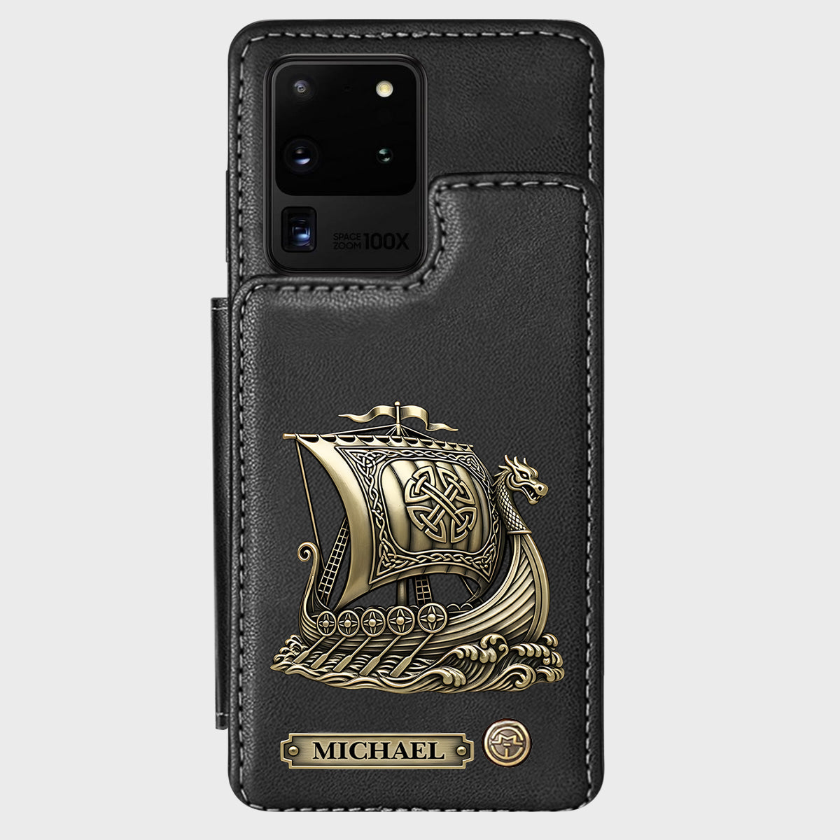 Je suis un Viking - Étui portefeuille de téléphone Viking personnalisé