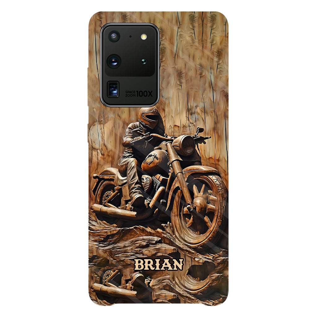 Biker - Personalized Biker Full Print Phone Case
