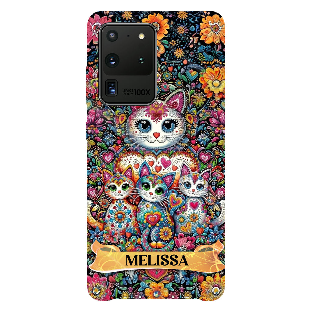 Beautiful Cats - Personalized Cat Full Print Phone Case