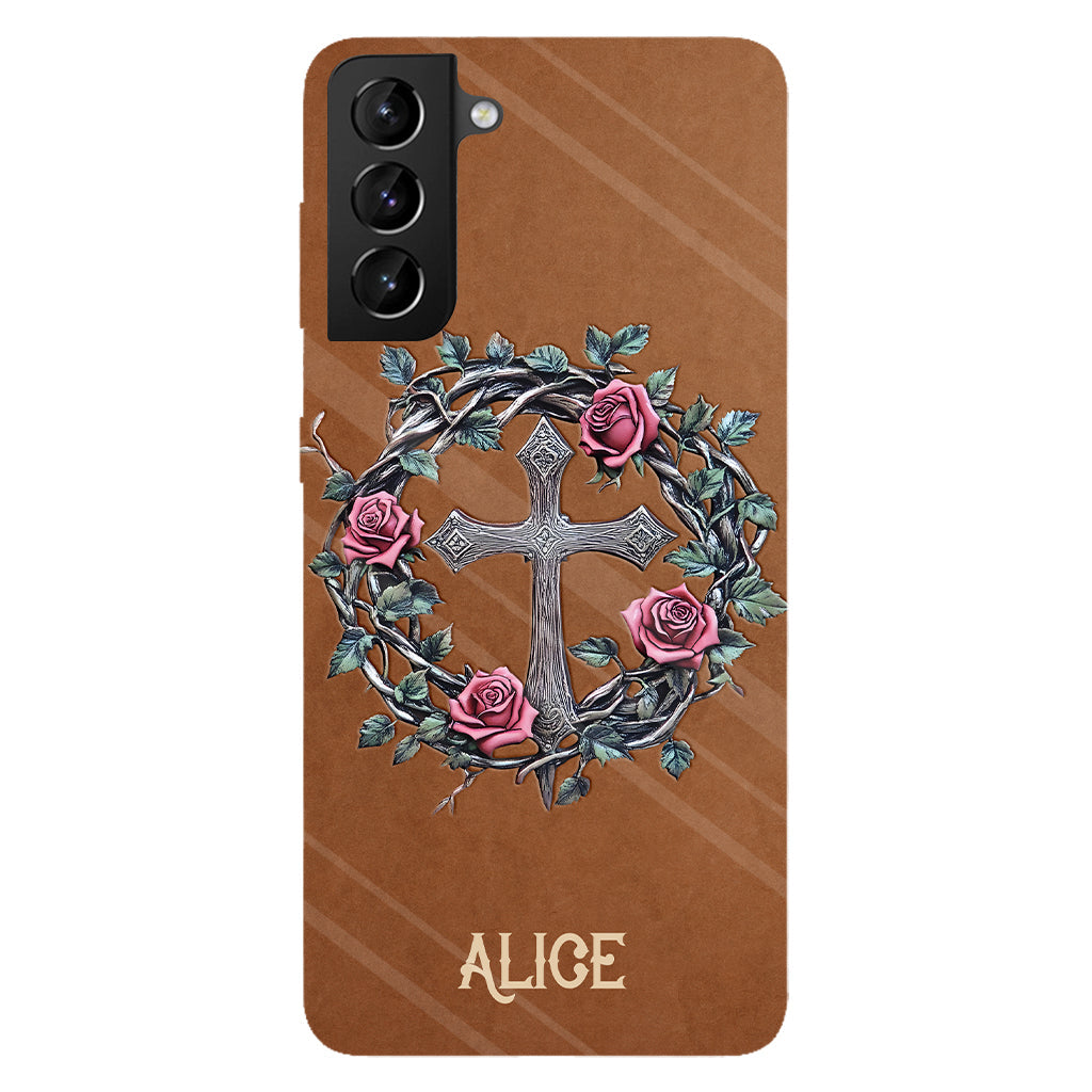 Croire - Coque de téléphone personnalisée avec impression chrétienne intégrale