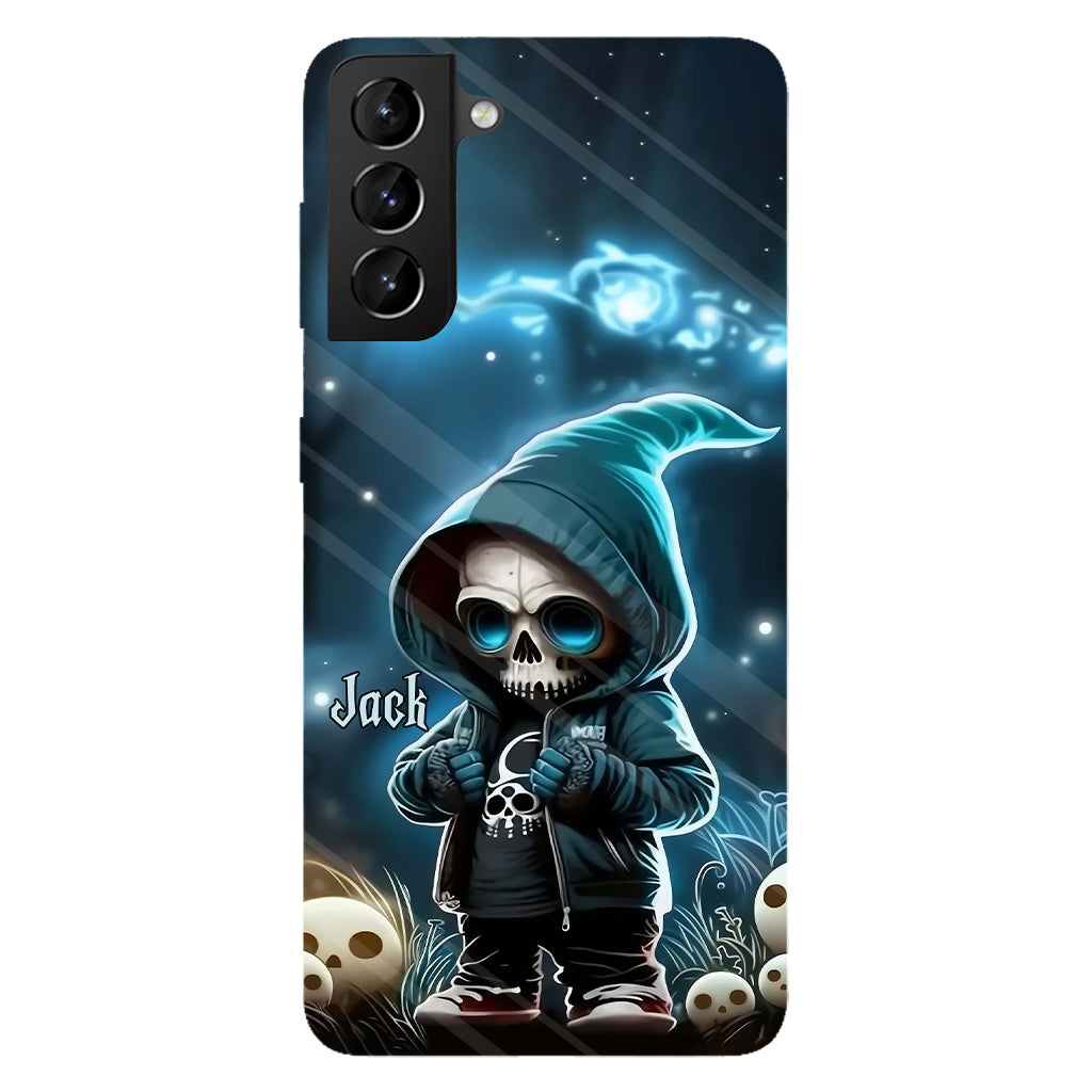 Coque de téléphone personnalisée Cool Dude - Motif crâne intégral
