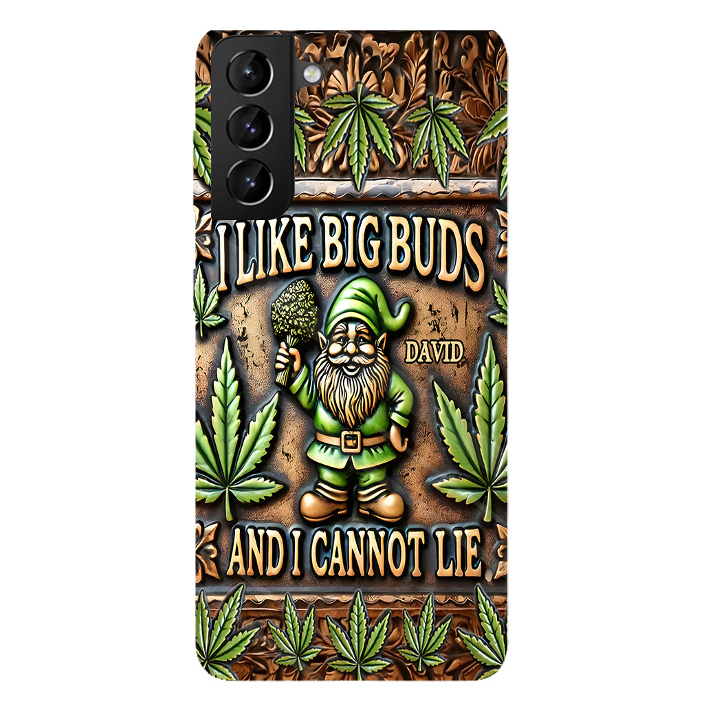J'aime les grosses têtes - Coque de téléphone personnalisée avec impression intégrale sur le thème du cannabis