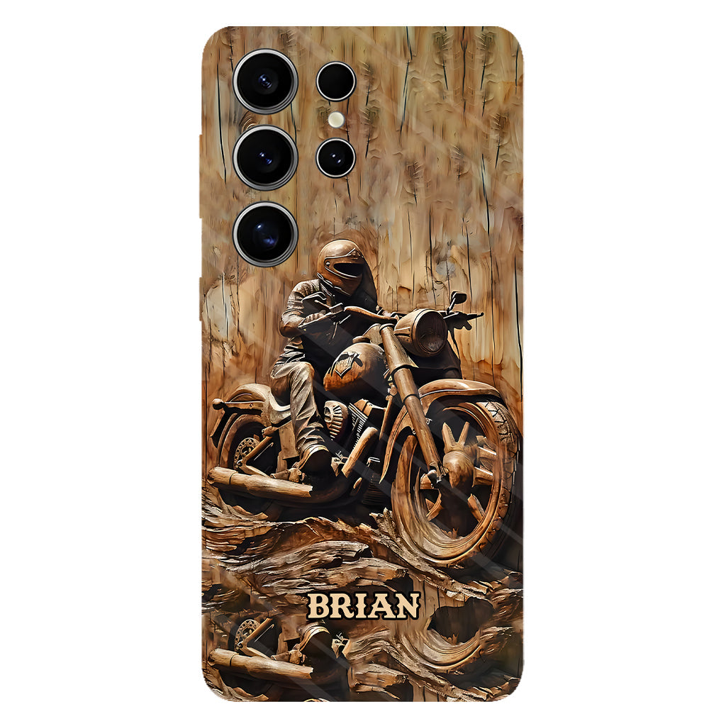 Biker - Personalized Biker Full Print Phone Case