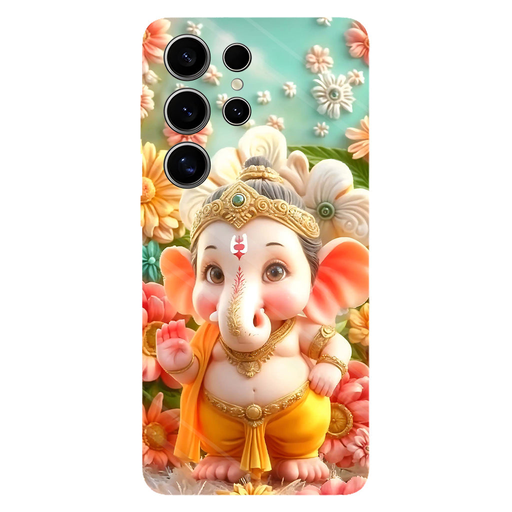 Coque de téléphone Ganesha - Impression intégrale hindoue