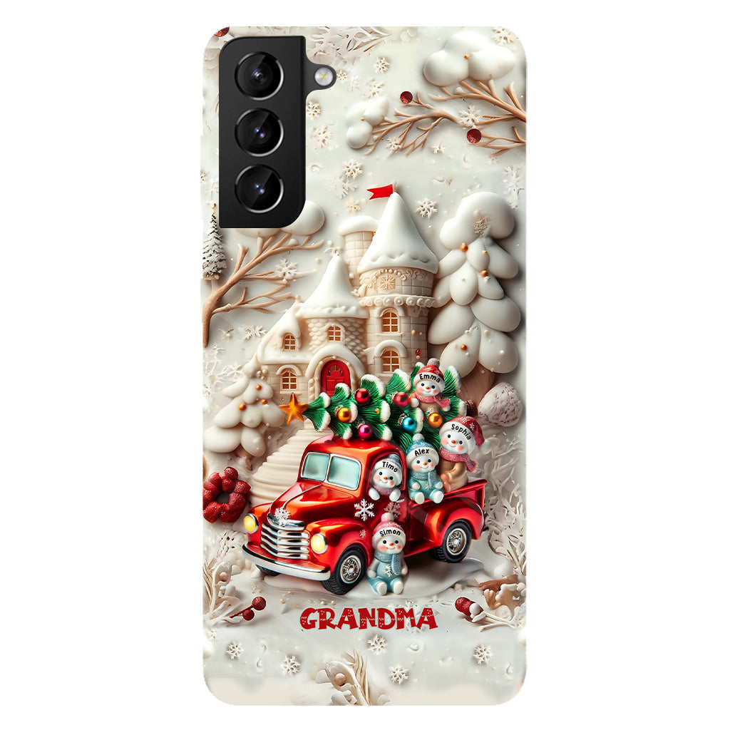 Nana's Little Cuties - Personalized Grandma Full Print Phone Case