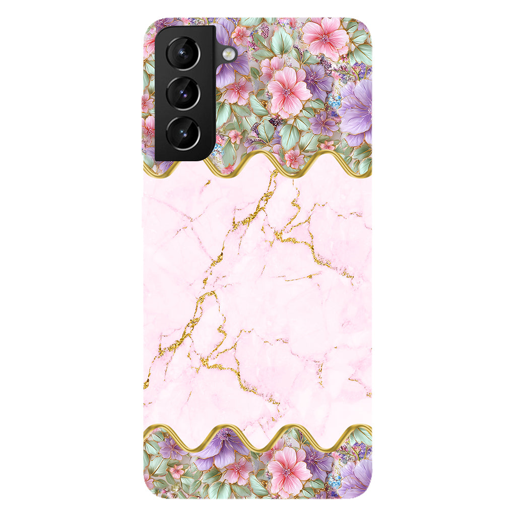 Coque de téléphone et support pour téléphone personnalisés avec imprimé papillon Love Butterfly -