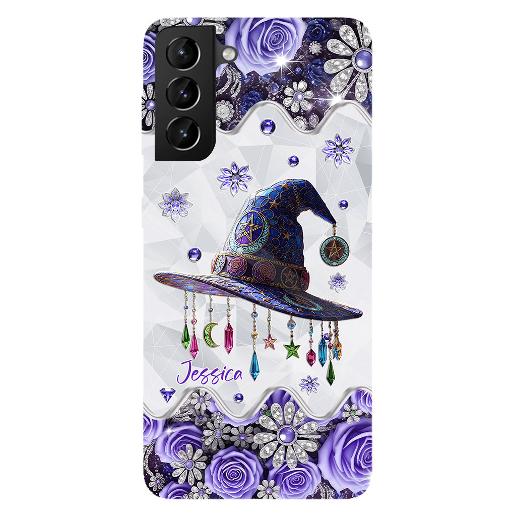 Magnifique chapeau de sorcière - Coque de téléphone personnalisée avec imprimé intégral de sorcière