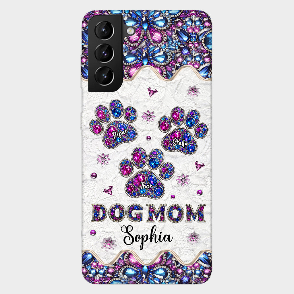Maman de chien - Coque de téléphone personnalisée avec motif chien intégral