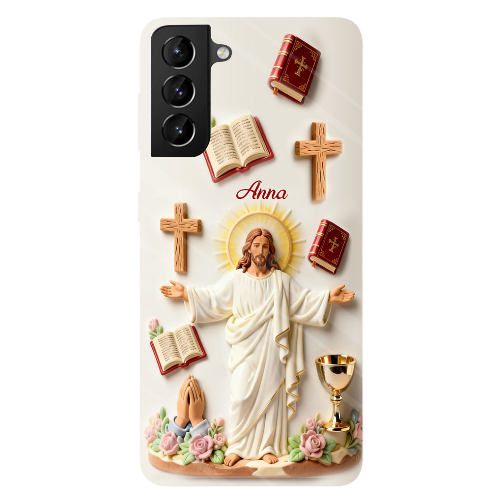 Faith Over Fear - Personalized Christian Full Print Phone Case