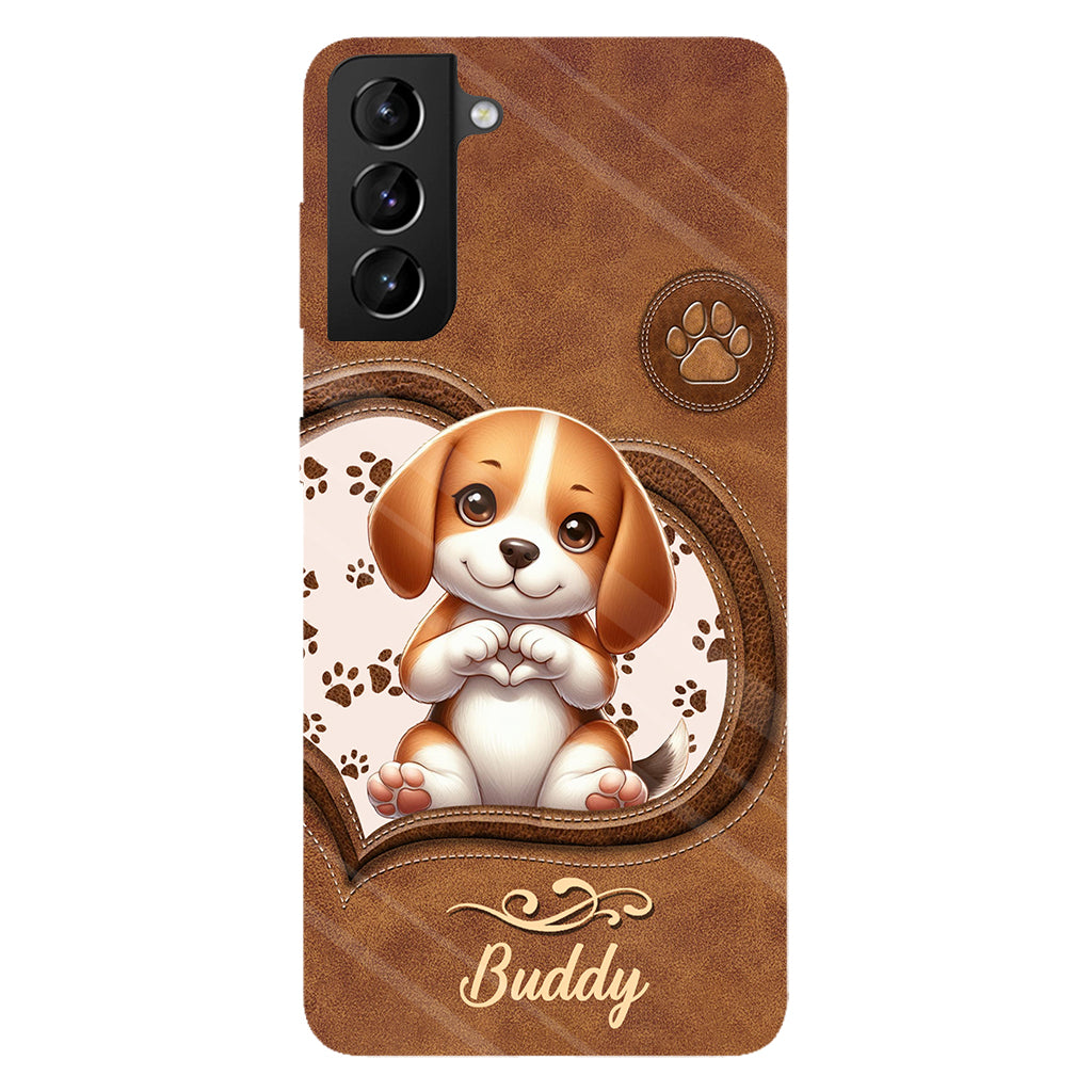 Cute Lovely Dogs - Personalized Dog Full Print Phone Case