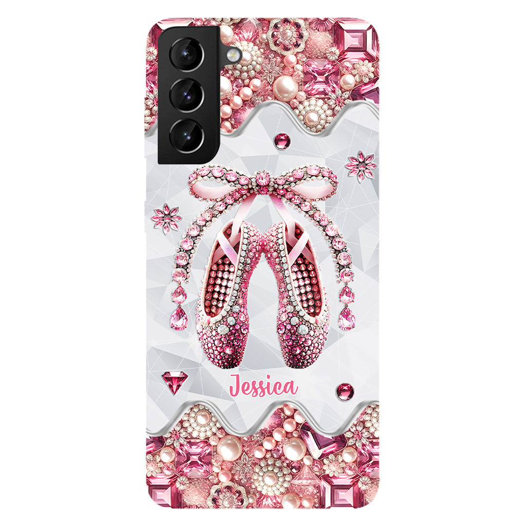 Coque de téléphone personnalisée Love Ballet - Impression intégrale sur le thème du ballet