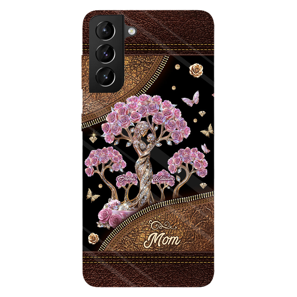 The Love Between Mother And Her Kids - Personalized Mother Full Print Phone Case
