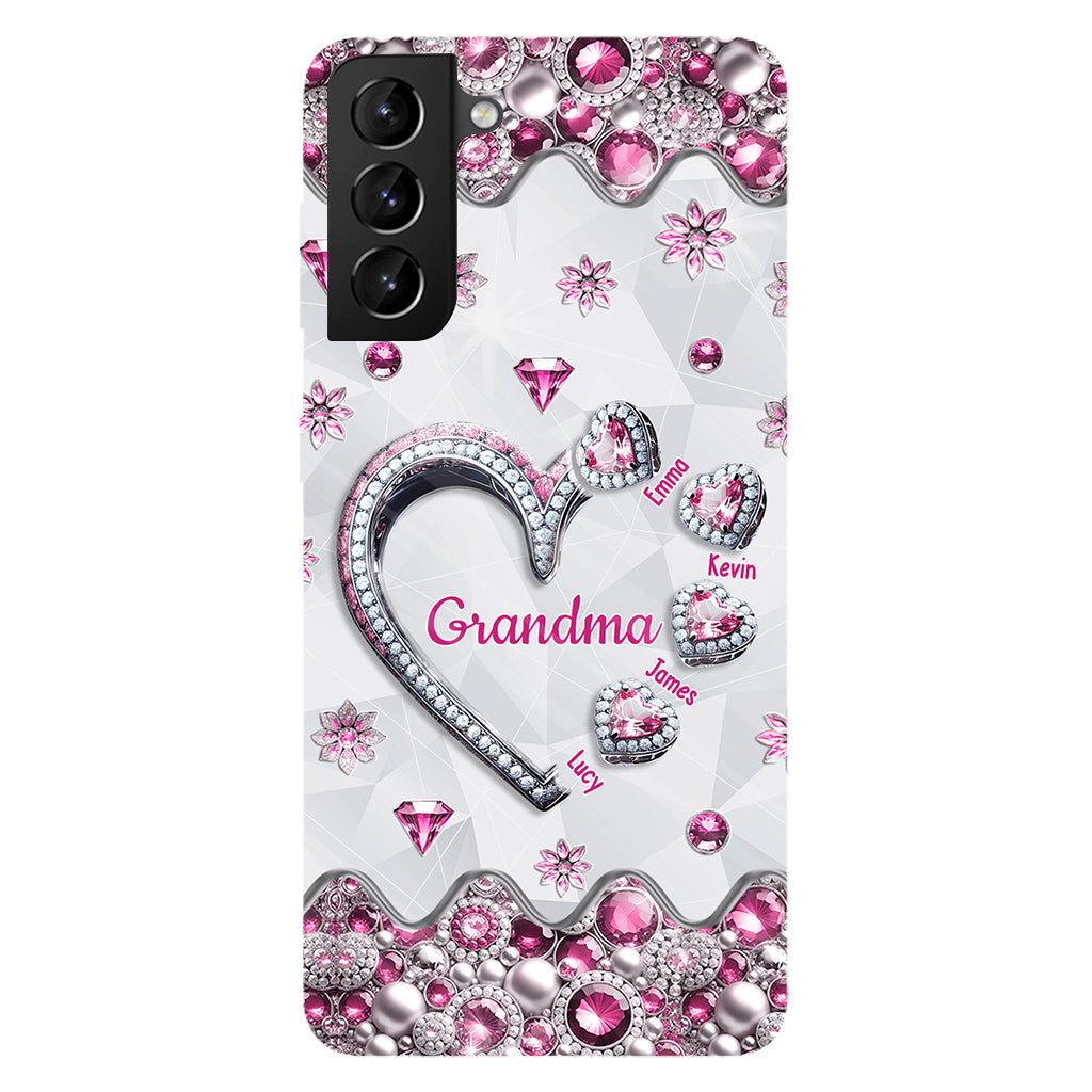Cadeau pour grand-mère, maman… - Coque de téléphone personnalisée avec impression intégrale « Grand-mère »