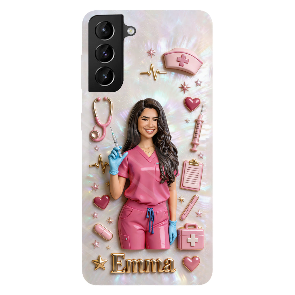 Medical Nurse - Personalized Nurse Full Print Phone Case