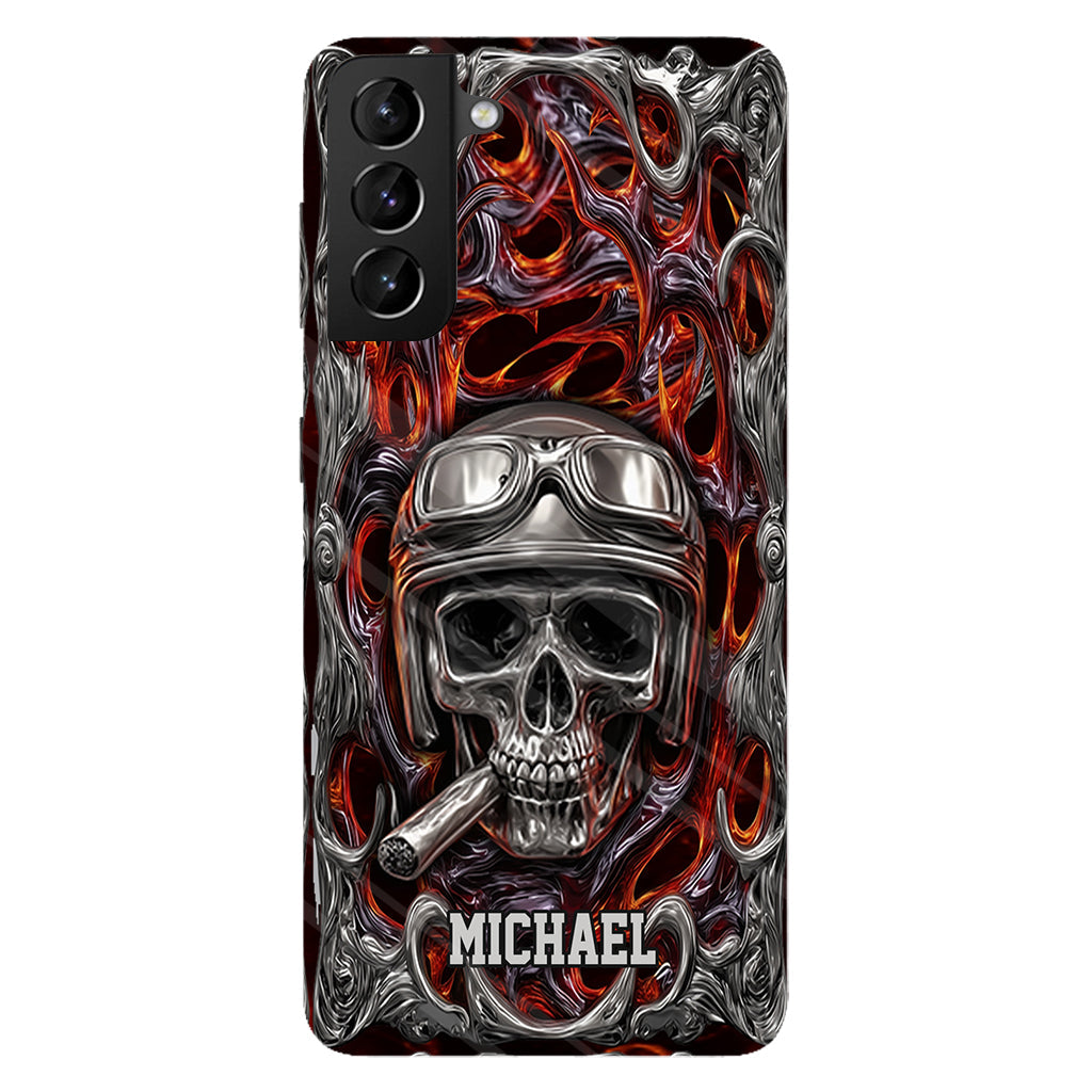 Ride Or Die - Coque de téléphone personnalisée pour motard avec impression intégrale