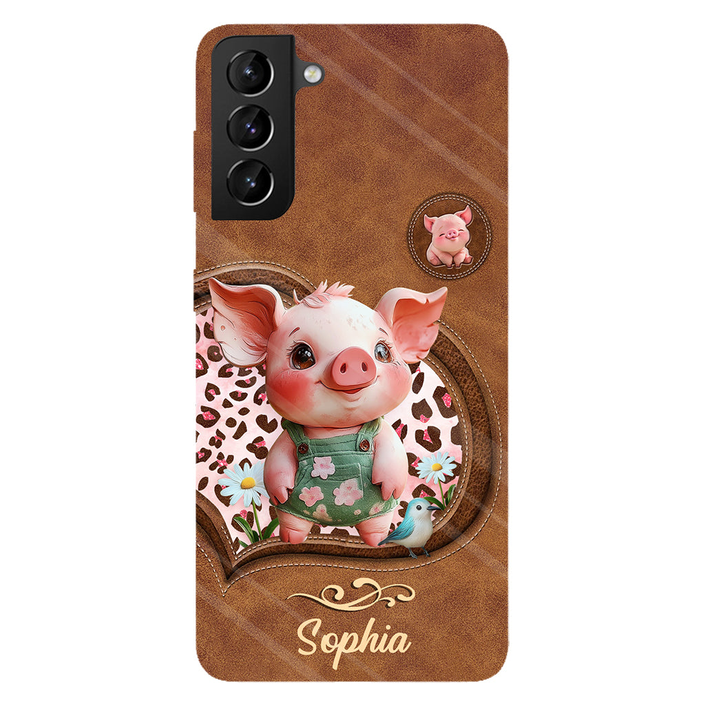 Cute Pig - Personalized Pig Lover Full Print Phone Case