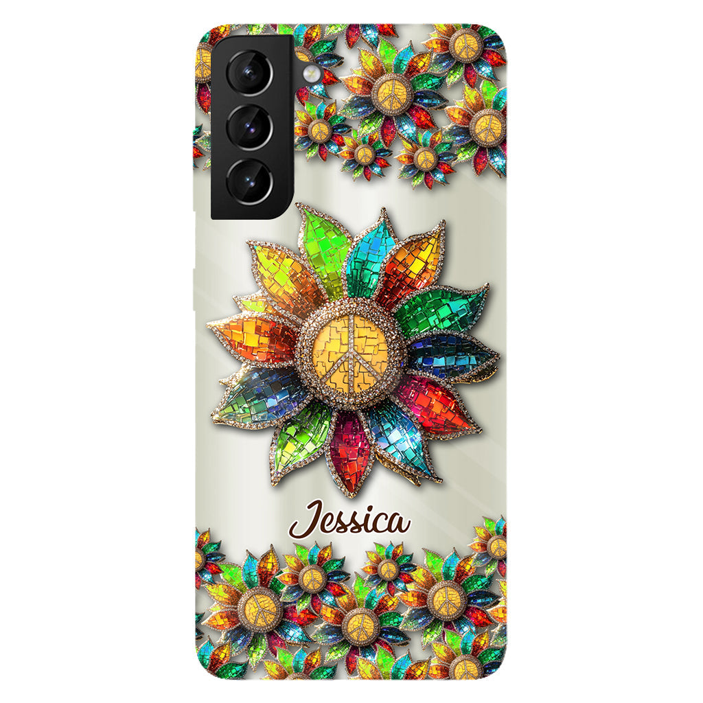Coque de téléphone personnalisée Hippie Soul - Motif hippie intégral