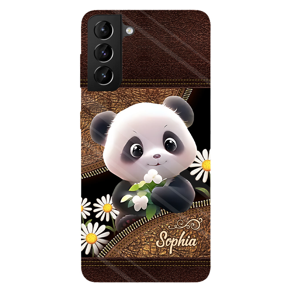 Just A Girl Who Loves Pandas - Personalized Panda Lover Full Print Phone Case