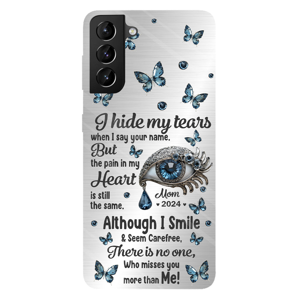 Mes larmes - Coque de téléphone personnalisée en hommage à mes larmes
