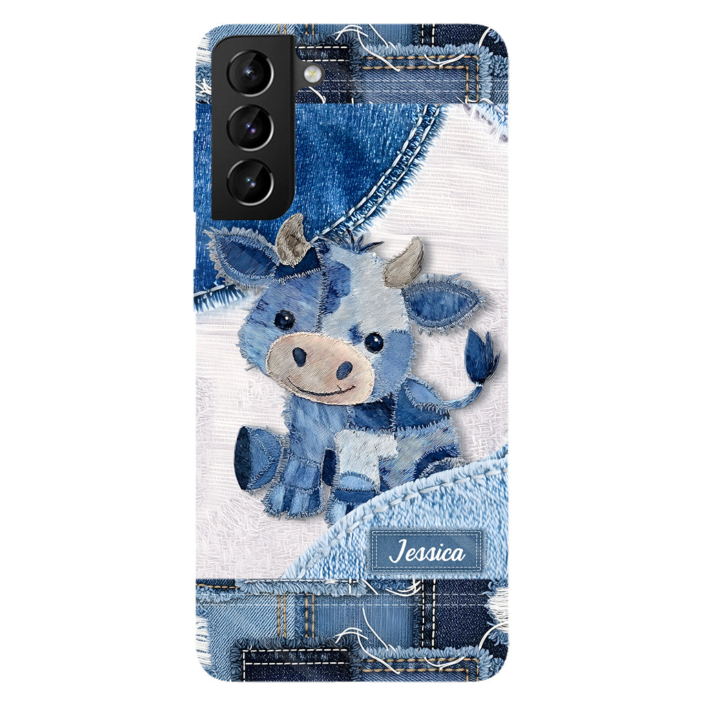 Coque de téléphone personnalisée avec imprimé vache des Highlands - Mignonne vache des Highlands