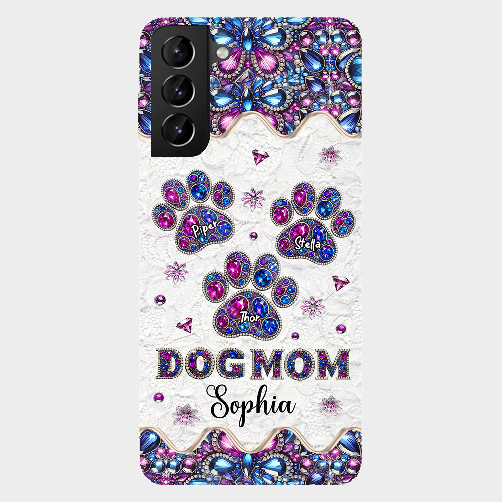 Maman de chien - Coque de téléphone personnalisée avec motif chien intégral
