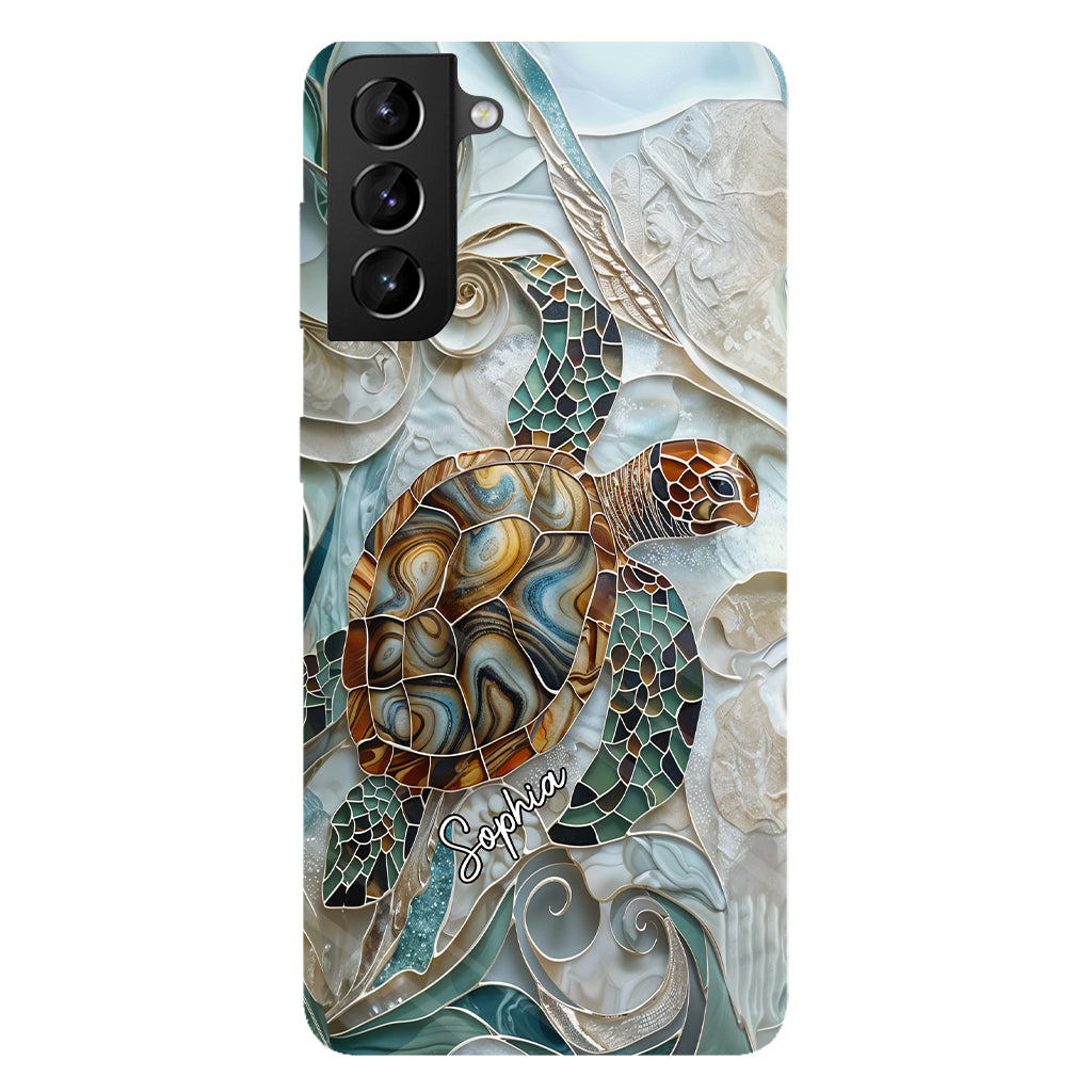 Love Turtles - Personalized Turtle Full Print Phone Case