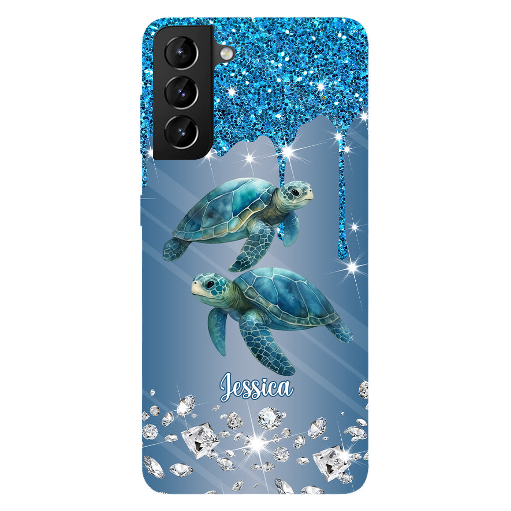 Beautiful Dolphins/ Turtles/ Whale... Gift For Sea Lover - Personalized Sea Lover Full Print Phone Case