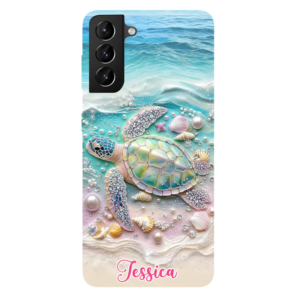 Love Turtles - Personalized Turtle Full Print Phone Case