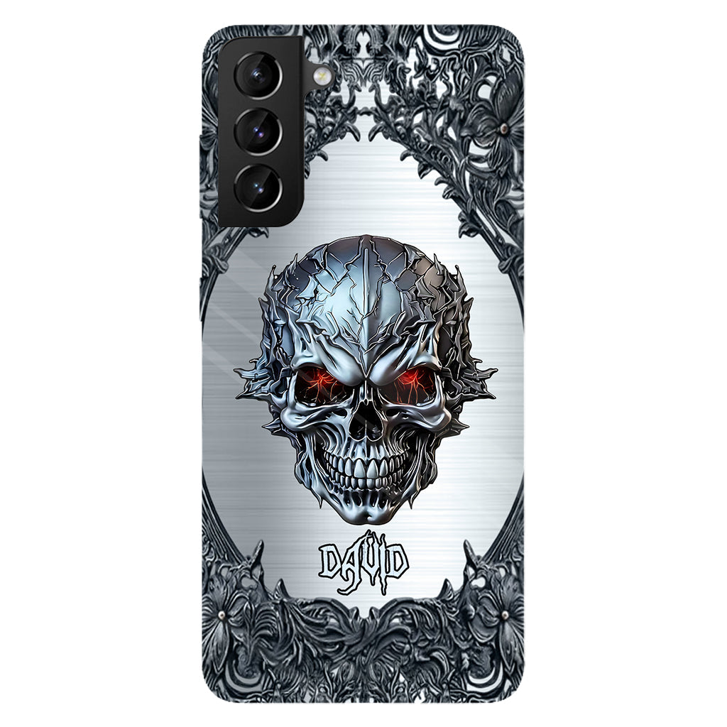 Cool Skull - Personalized Skull Full Print Phone Case