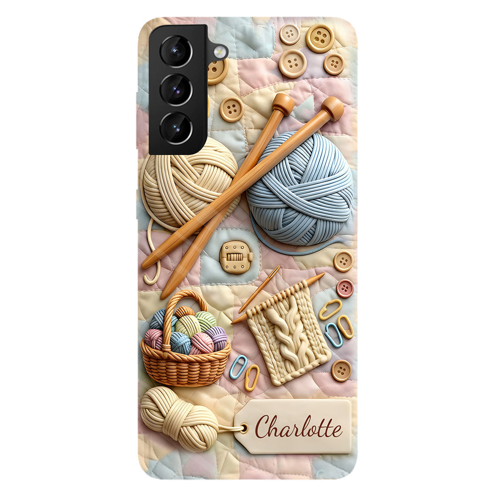 Coque de téléphone personnalisée « Couture » ​​avec imprimé intégral