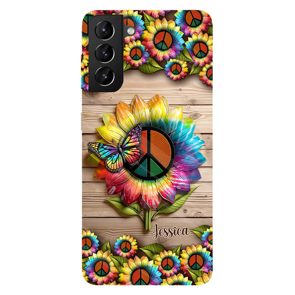 Coque de téléphone personnalisée Hippie Soul - Motif hippie intégral